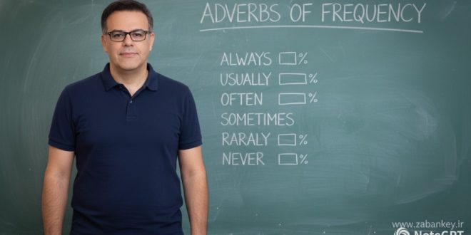 قیدهای تکرار ( adverbs of frequency)
