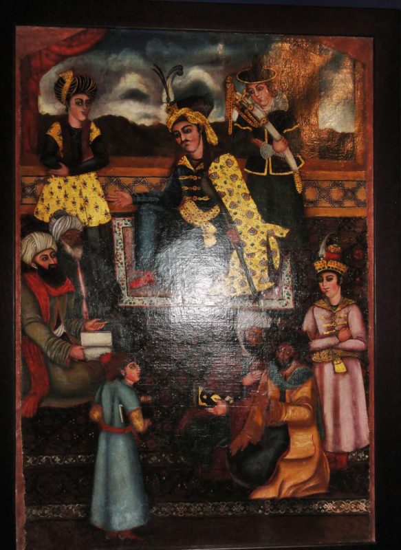 نمونه ای از آثار بخش تاریخی موزه حیدر علی اف باکو