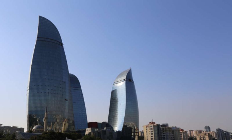 برج های آتش باکو