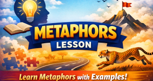 استعاره یا متالفورها در زبان انگلیسی, metaphors