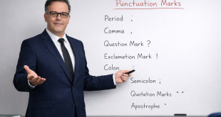 علامت های نشانه گذاری در انگلیسی