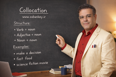 واژگان همنشین ( collocation)