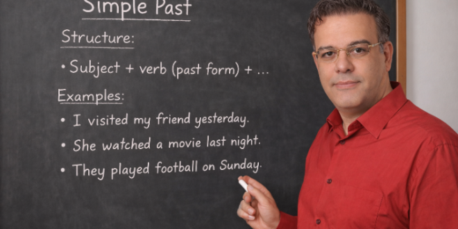 زمان گذشته ساده (Simple past)