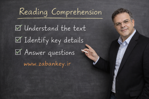 درک مطلب یا reading comprehension