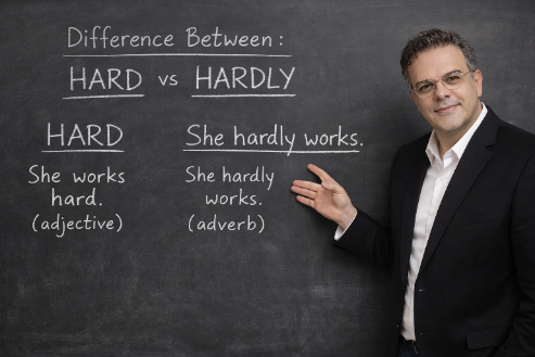 hard & hardly
