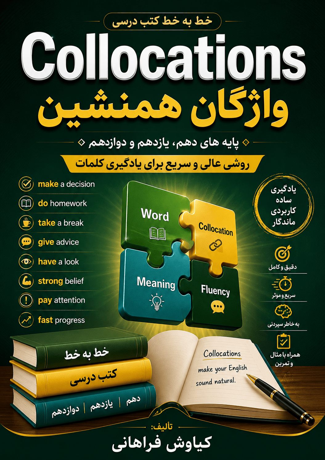 واژگان همنشین دوره متوسطه دوم.
